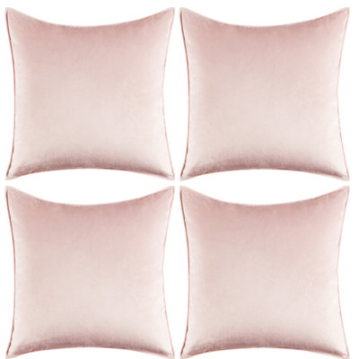 Coussin décoratif en velours 