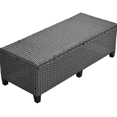 Modern 5 Piece Rattan Sectional Seating Group with Cushions by Manman