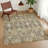 Machine Washable Indoor/Outdoor Chantille ACN2640 Lattice Rug-905029174-905029170