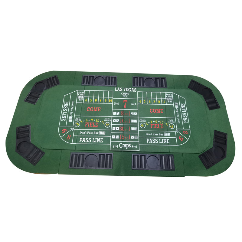 Table de poker pliable INO Design, Vert