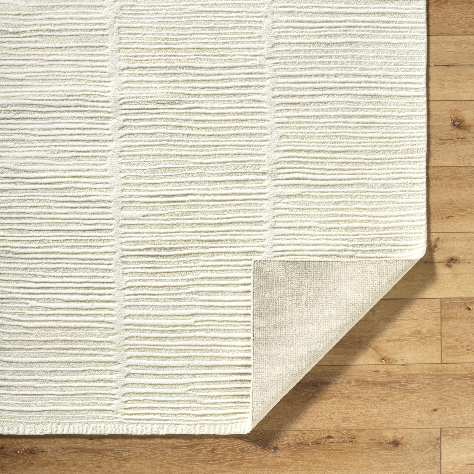 Elayne Hand Knotted Area Rug, Rectangle 6'6" x 9'8"