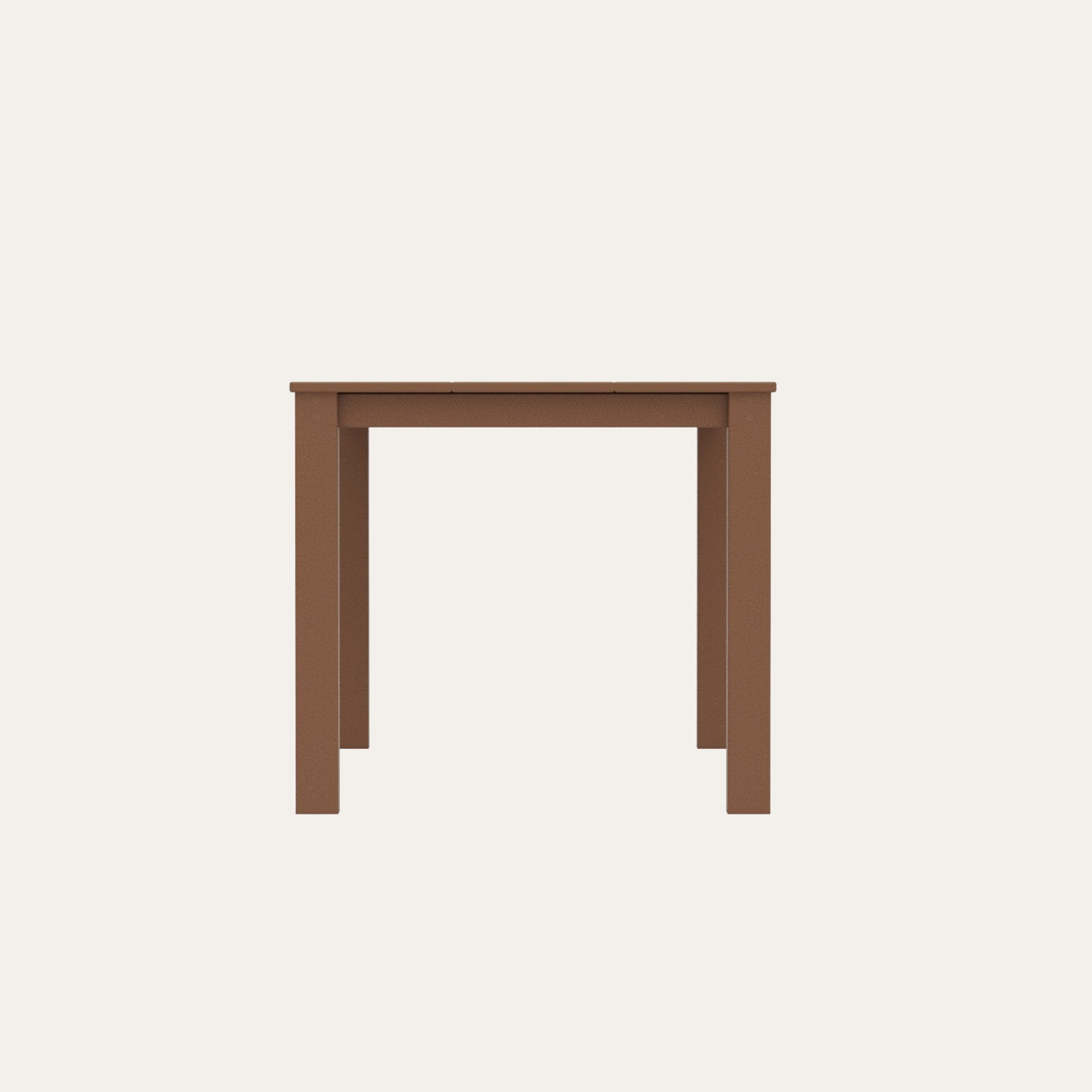 POLYWOOD® Studio 34" Patio Dining Table, Teak