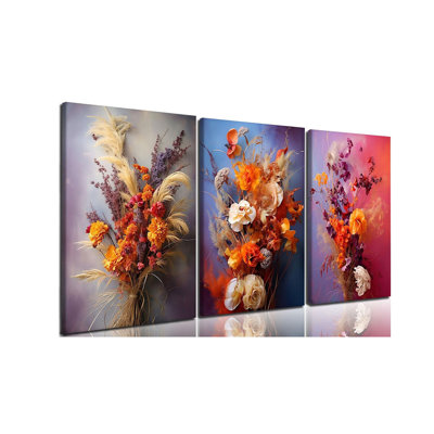 3 Piece Wrapped Canvas Print