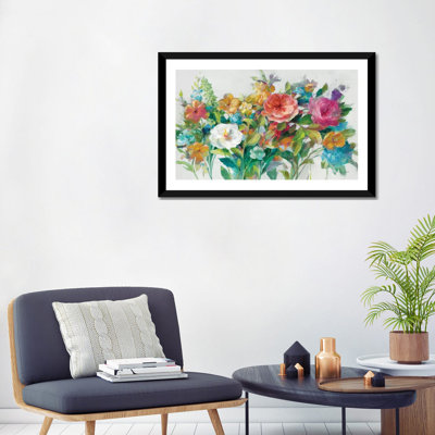 «Country Florals Neutral» par Danhui Nai - impression