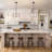 4-light Natural Alabaster Drum Chandelier-970318271