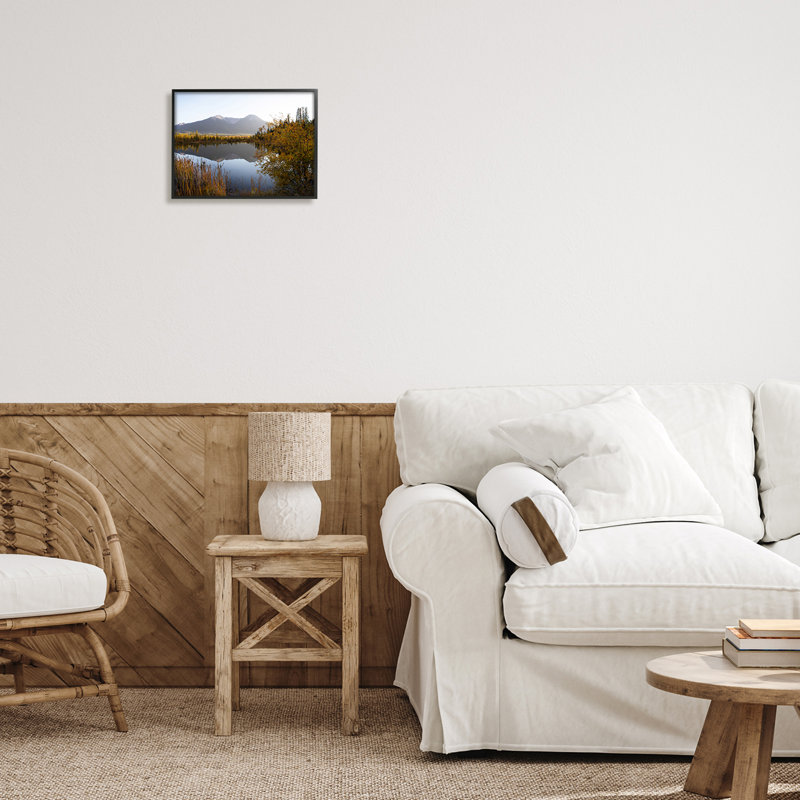 Paysage de montagne à couper le souffle par Carol Robinson - photographie, H 11 po x l 14 po x P 1,5 po