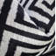 Canvello Decorative Black White Throw Pillow | 16 X 24 In (40 X 60 Cm)