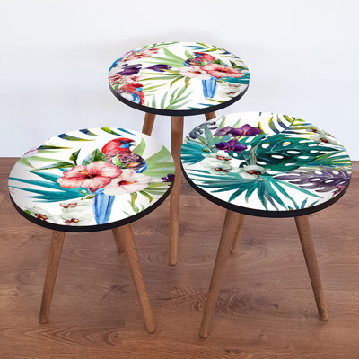 Tables gigognes 3 pieds Virgie