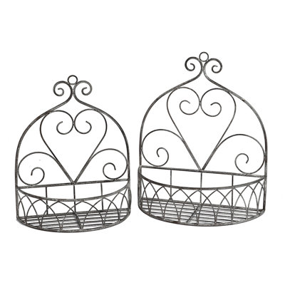 2 Piece Square Metal