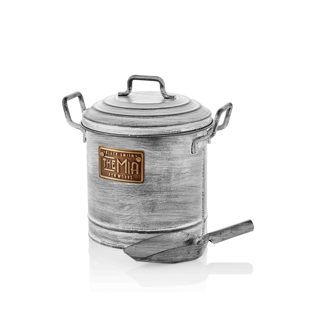 The Mia Uk The Mia Stone Series Kitchen Storage Box - Grey - Image 3