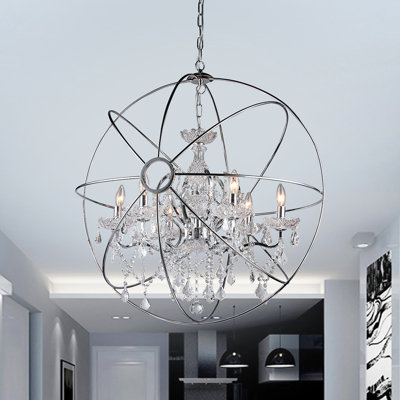 Kadidja 6 - Light LED Empire Chandelier