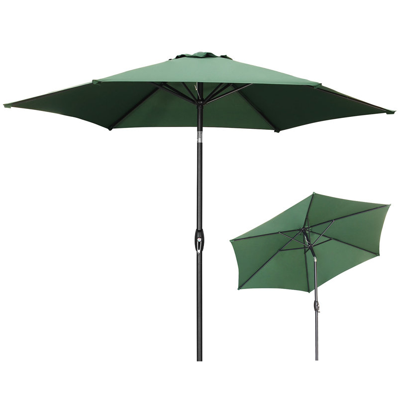 Parasol de marché 108 po, Vert