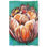 Abstract Double Tulips Flower Duvet Cover | Contemporary Decor