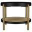 Ensemble de tables basses et de tables d'appoint rondes 2 pièces Benson