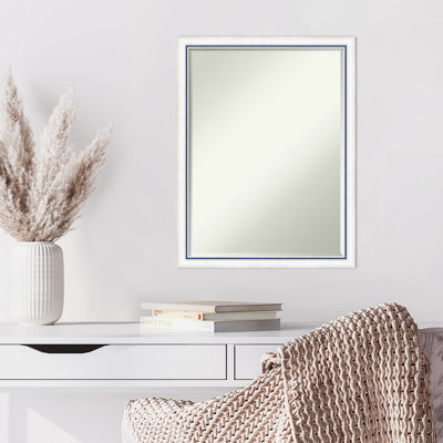 Heino Solid Wood Rectangle Wall Mirror