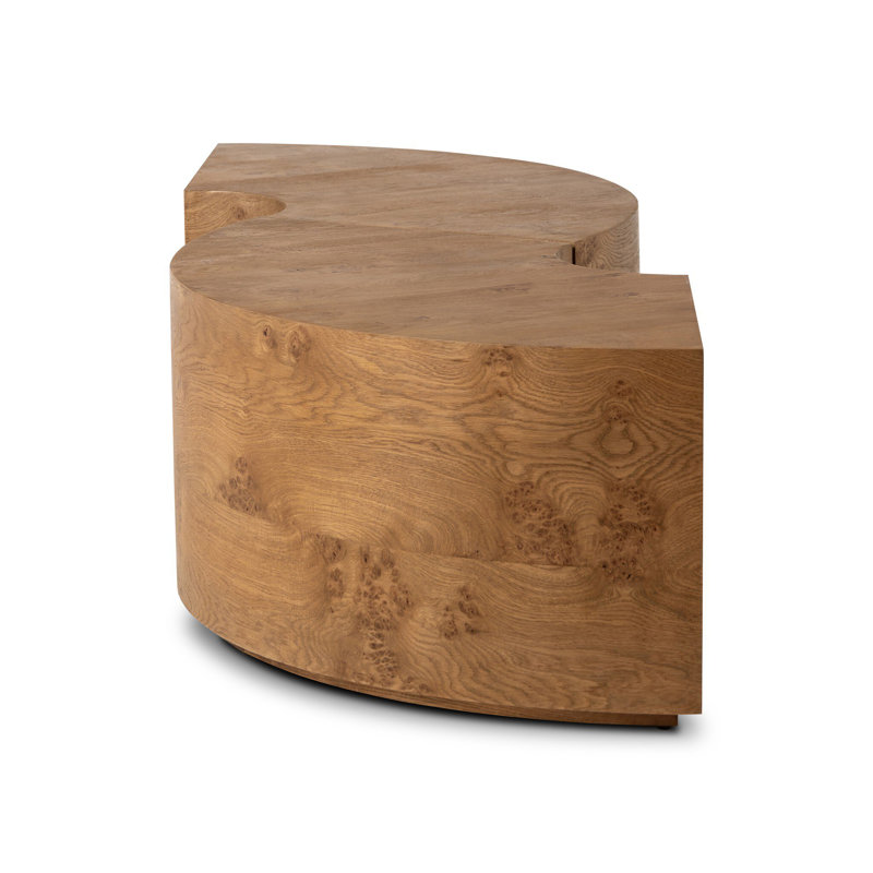 Rue Coffee Table-Barley Medium Burl Oak