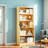 5 Tier Book Shelf,  71" H Large Bookcase, Standing Wood Display Book Shelf For Living Room, Office, Library-370514905