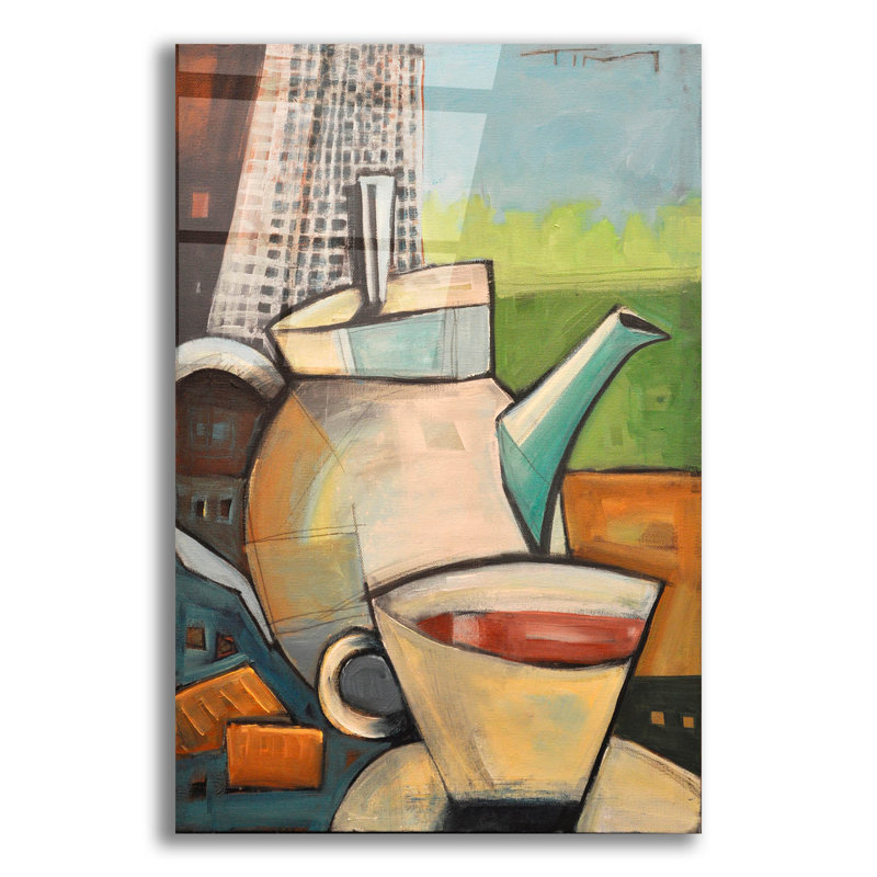 «Tea Time» par Tim Nyberg, H 24 po x l 16 po x P 0,2 po