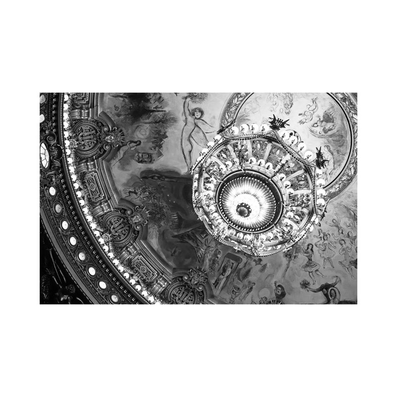 Opera Paris by Caroline Mint - Print on Canvas, 30.48 cm H x 45.72 cm W, Wrapped Canvas