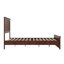 Lit plateforme en bois massif avec pied de lit assorti Aritra-1037596924-1037596922