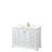 Deborah 48 " W Freestanding Standard Free Standing 1 Single Vanity Bathroom Vanity With Quartz Top-98119416-98119417-98119419