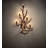 Jamius Wood Candle Wall Light