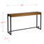 Console, chêne gris vieilli et noir-1035640551-1035640575