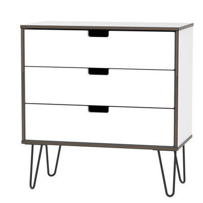 Fully Assembled Fairbury 3 Drawer Chest