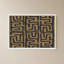 «Kuba Play III Brown» par Cheryl Warrick - impression sur toile-130831011-130831009