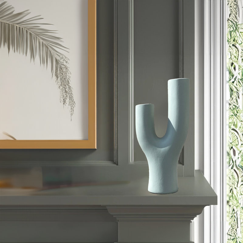 Vase de table en céramique Kinzli, Vert