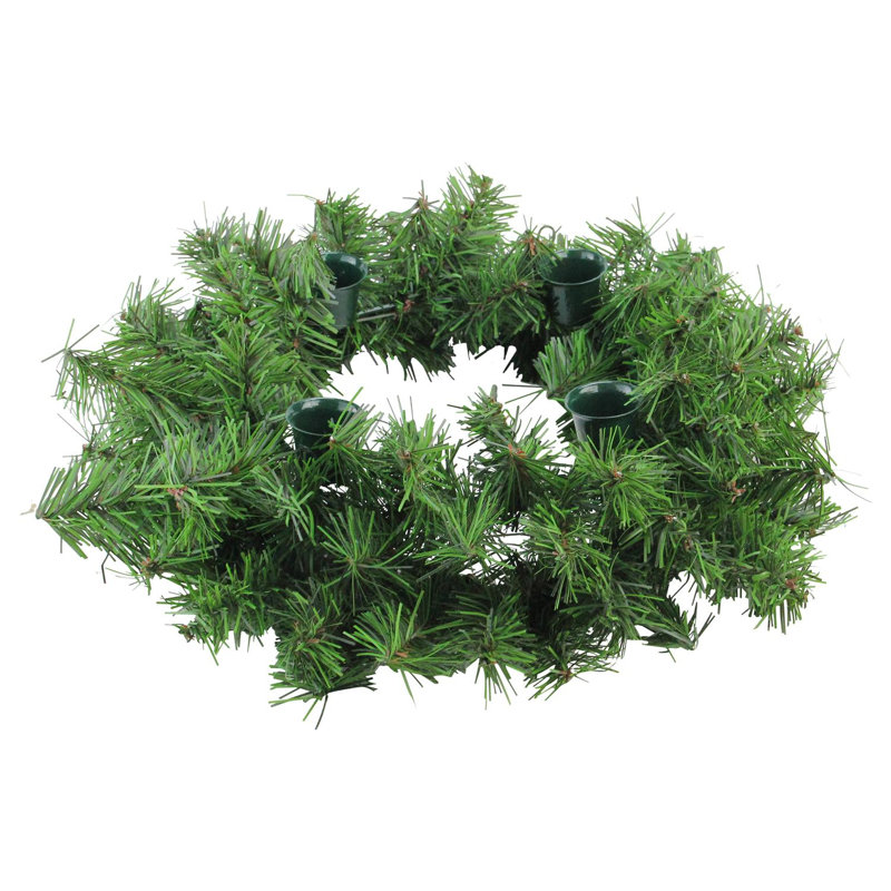 Couronne de bougie de Noël 12 po