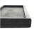 Violanda Marble Minimalistic Slim Textured Decor Black Tray Set-788048112