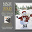 «Christmas Holiday Art» CECXCVII, reproduction d'art encadrée - bois massif-887221736-887221739