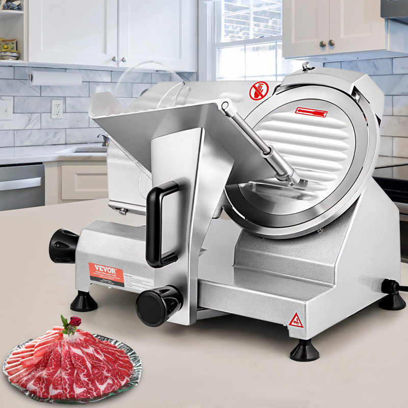 VEVOR Stainless Steel Electric Meat Slicer