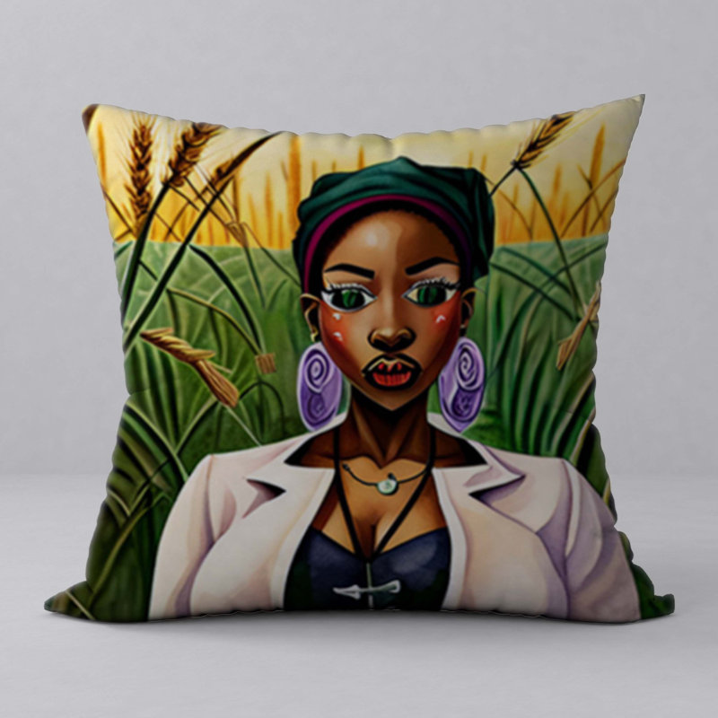 Reversible Throw Pillow