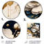 Décoration murale lanagan bleu et blanc Camellia I - fleur bleue en métal-927372637