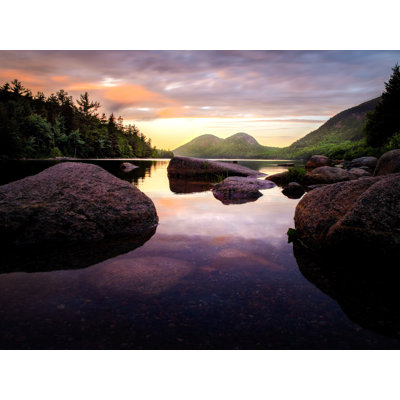 On Jordan Pond - Acadia National Park Print by Scott Wurzel