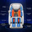 Fauteuil de massage 4D corps entier, fauteuil de massage 6 modes de massage automatique à gravité zéro