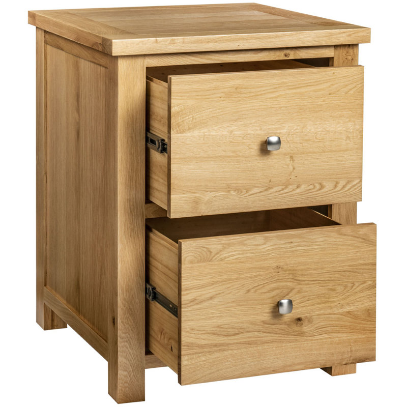 Wrightstown 149.86cm Wide 2 -Drawer File Cabinet