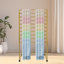 10-Tier Freestanding Metal Scarf Holder Display Rack Organizer