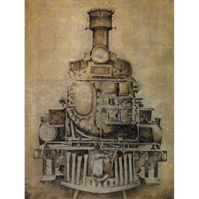 Locomotive, H 18 po x l 12 po