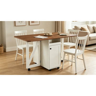 Foldable dining table