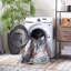 Tapis oriental lavable à la machine Bayside-250220272