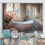 «Bathroom Ethereal Glow III» - Impression sur toile encadrée pour salle de bain-91459749-91459756