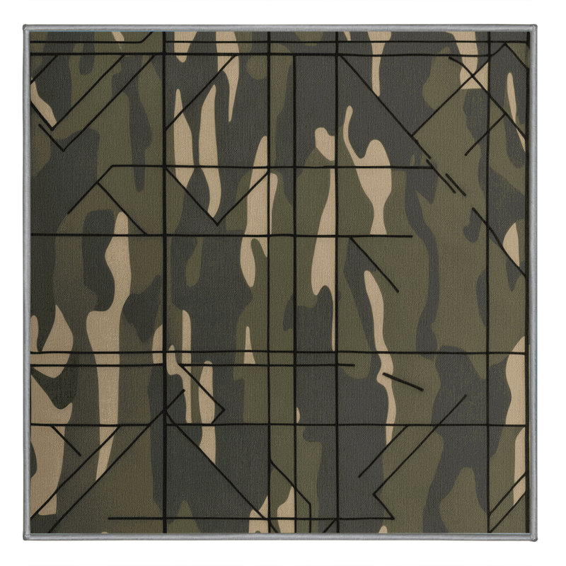 Echo Layer Rug, Square 4'