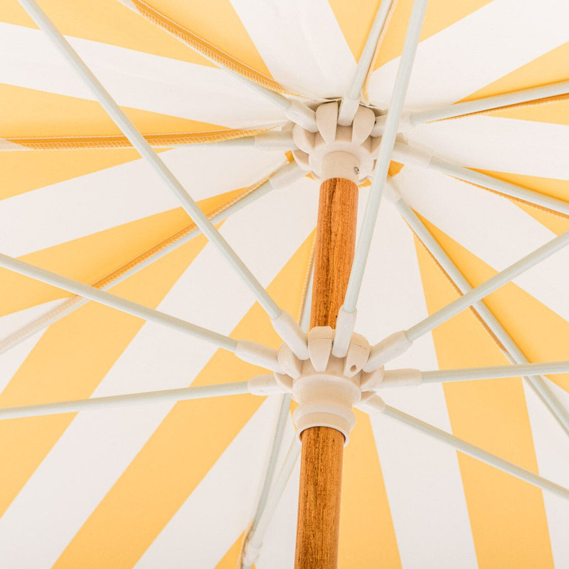 Amalfi Umbrella, Yellow White 