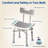 Shower Chair with Backrest