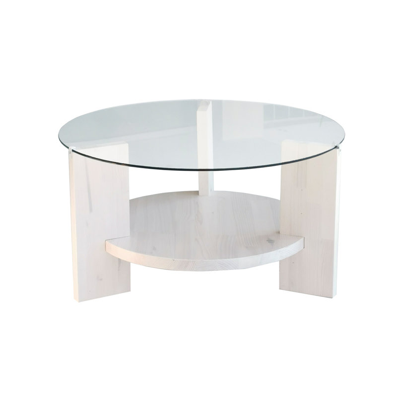 Heidi-Grace Four Leg Coffee Table, White