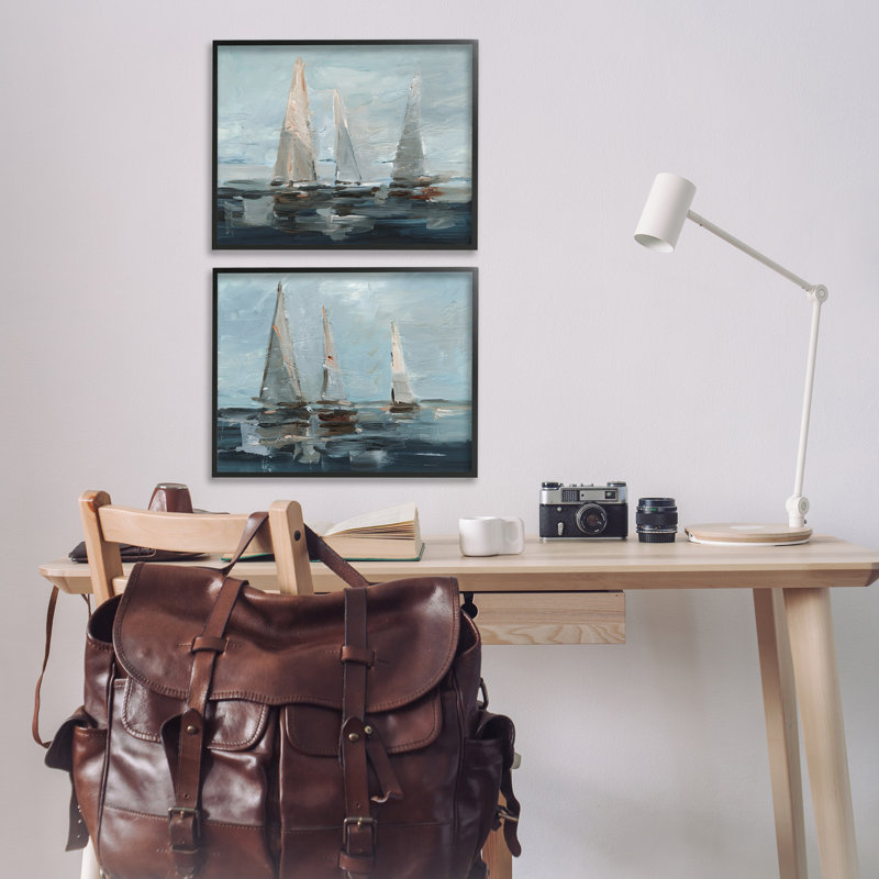 Stupell Industries, ensemble de 2 impressions sur toile, impression de giclées par Ethan Harper, H 16 po x l 20 po