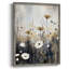 Série FLORAL, reproduction sur CD encadrée - bois massif-769207154